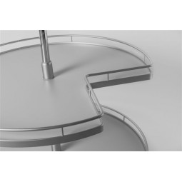 Classic 3/4 Carousel Shelf Set, 700mm Diameter