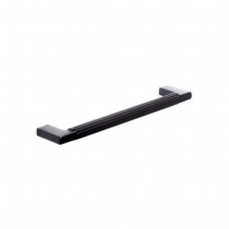 Arden, Fluted D handle, 160mm, Matt Black