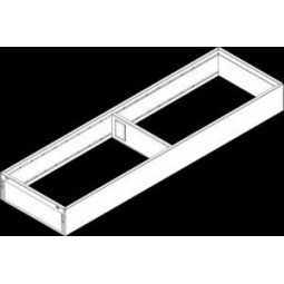 Ambia-Line For Legrabox Steel Filler Frame 50mm H 118mm Wide