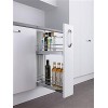Accessories - Classic base unit pull-out, 150mm wide, silver/chrome