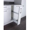 Accessories - Style base unit tray pull-out, 150mm wide, silver/chrome