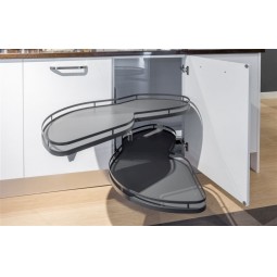 Style LeMans II, Left Hand Corner Unit, 500mm Wide