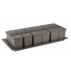 Second Nature Accessories - Pull-Out Waste Bin, 2 x 20 Litre & 2 x 9 Litre Bin