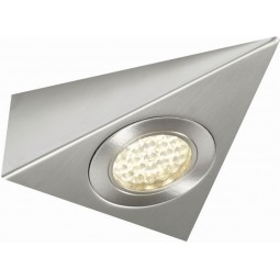 Lumiere LED Triangle Light, Stainless Steel