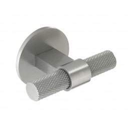 Knurled T-Bar Handle With 40mm Circular Backplate