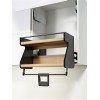 Second Nature Accessories - Imove Pull-Out Wall Unit, 600mm 2 Tier, Oak Base & Back&nbsp;&nbsp;&nbsp;