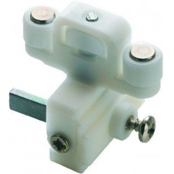 Sliding Door Tracking Mechanism, Plastic/Metal Construction