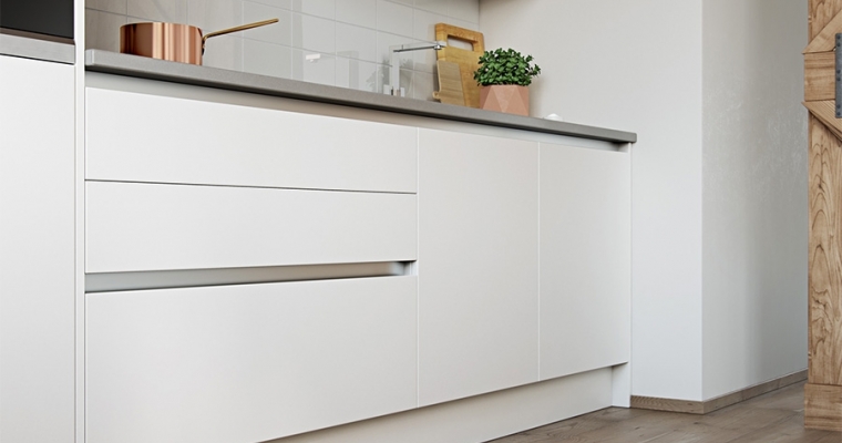 Zola Matt Handleless Porcelain - Stori